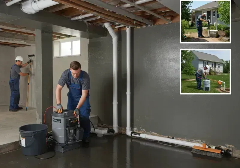 Basement Waterproofing and Flood Prevention process in Savoy, IL